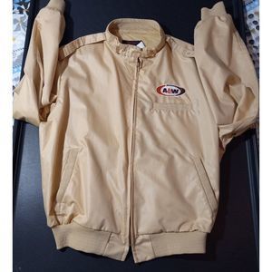 VTG  A&W Pla-Jac By Dunbrooke Men's Bomber Jacket Made in USA Size XL